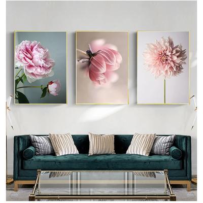 Картины с цветами, модульные настенные картины, Картина на холсте для  гостиной, современное домашнее украшение, скандинавский постер, Красота  жизни, розовый | AliExpress