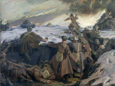 Виртуальная выставка ко Дню Победы: 900 редких картин из музеев со всей  России