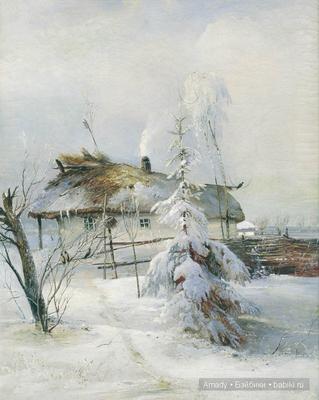 Картины природы с зимой - картины художников о зиме