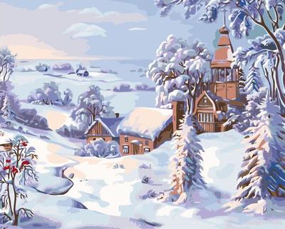 Рисунок на тему зима - 32 фото