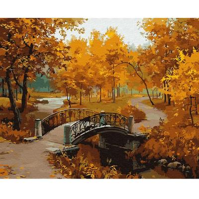 Картина Осень в городе ᐉ Зинченко Катерина ᐉ онлайн-галерея Molbert.