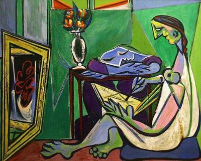 Пабло Пикассо - Алжирские женщины (версия O), 1955, 146×114 см: Описание  произведения | Артхив