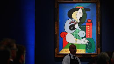 Лица “портрет Жаклин” Пабло Пикассо в интернет-магазине Ярмарка Мастеров по  цене 25000 ₽ – QM4IQBY | Стринг-арт, Одинцово - доставка по России