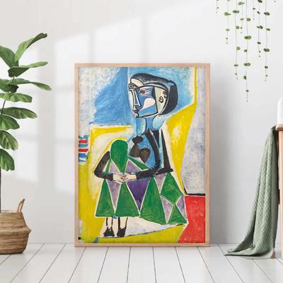 Копия картины Пабло Пикассо «Мальчик с трубкой» в интернет-магазине Ярмарка  Мастеров по цене 13000 ₽ – RYMOQBY | Картины, Москва - доставка по России