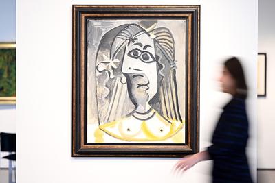 Постер 28 картин \"Пабло Пикассо Женщина на корточках репродукция\" 40x30 см  в тубусе без рамы по цене 439 ₽/шт. купить в Тольятти в интернет-магазине  Леруа Мерлен