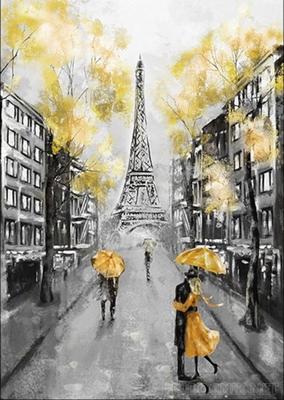 Картина по номерам \"Весна в Париже\"
