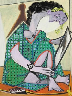 Пабло Пикассо | картина Портрет женщины 1939 | iPicasso.ru