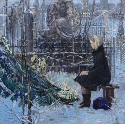 Зимой в Москве. 1950-е годы - Музей русского импрессионизма