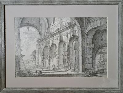 Купить цифровую версию картины: Джованни Баттиста Пиранези - Вид Римского  форума, Париж | Артхив