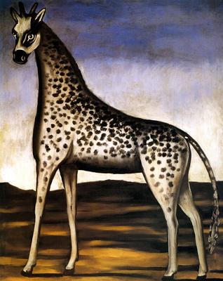 Нико Пиросмани (Пиросманашвили) - Жираф, 1905, 139×111 см: Описание  произведения | Артхив