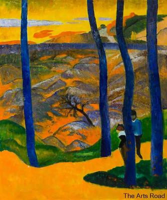 Потеря девственности» Поля Гогена | Paul gauguin, Gauguin, Post  impressionism
