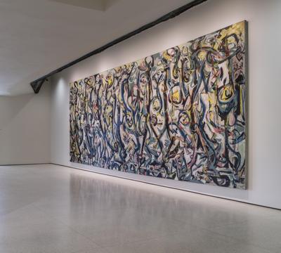 В 2015 году картина Поллока «Номер 17А» была продана за 200 миллионов  долларов | Пикабу