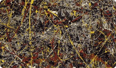 Авторская картина по мотивам \"Картины №5\" Джексона Поллока, 1948г. Размер  полотна 1,8*1м. На заказ - YouTube