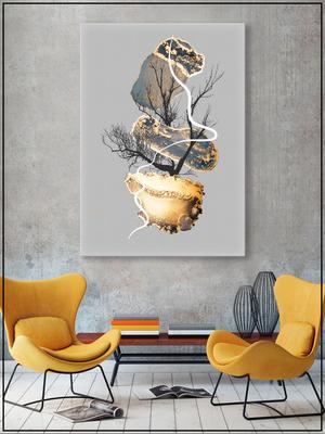 Постер-картина на холсте на стену Brushme Котик повстанец © Марианна Пащук,  40x40 см (CN53120M) - купить в Киеве по выгодной цене от 370 грн., продажа  в интернет магазине канцтоваров VV.ua