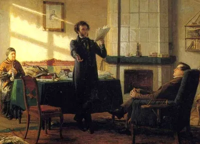 Почему эта картина с изображением Пушкина была отвергнута критиками и  публикой | Картины с историей | Дзен