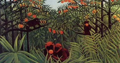 Анри Руссо - Война (Всадница раздора), 1894, 115×195 см: Описание  произведения | Артхив