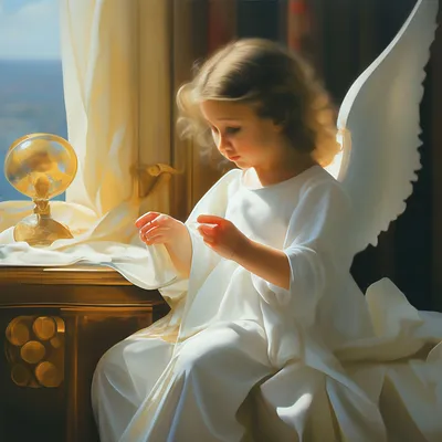 Ангелы — современные картины для спальни и ванной комнаты из Италии в  интернет-магазине «Декор Тоскана»