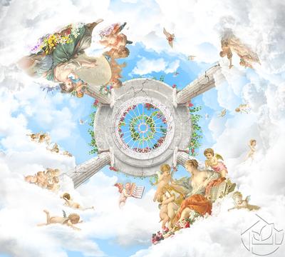 Картины ангелов: украшение для интерьера и символ веры» — создано в  Шедевруме