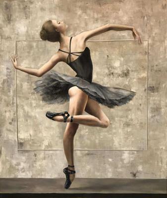Картины по номерам серия «Балерины» ТМ «Фрея».