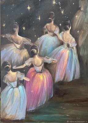 Картина с Балеринами – заказать на Ярмарке Мастеров – MRVE2RU | Картины,  Кемерово