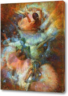 Картина на стену балерины Танцующая балерина абстрактные картины маслом на  фотоплакате современное искусство роспись домашний декор комнаты |  AliExpress