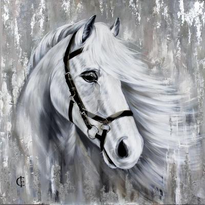 Картина с лошадью \"Сила и свобода\". Белая лошадь, лошади купить в  интернет-магазине Ярмарка Мастеров по цене 5500 ₽ – SQQI8RU | Картины,  Самара - доставка по России
