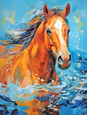Портрет лошади» картина Родригеса Хосе маслом на холсте — заказать на  ArtNow.ru