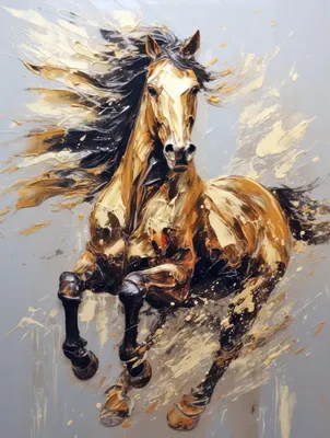 Купить картину маслом Лошадь №37 от 5690 руб. в галерее DasArt