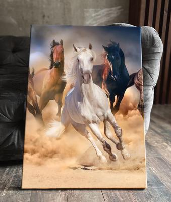 Интерьерная картина \"Лошадь, бегущая по волнам\" | Художник Светлана | Дзен