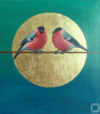 Зимние птицы» картина Мироновой Татьяны (холст, акрил) — заказать на  ArtNow.ru