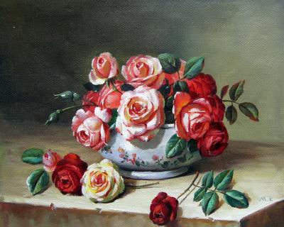 Картина маслом \"Отличные розы\" — В интерьер