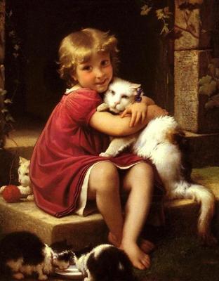 Дети и животные в живописи: Идеи и вдохновение в журнале Ярмарки Мастеров