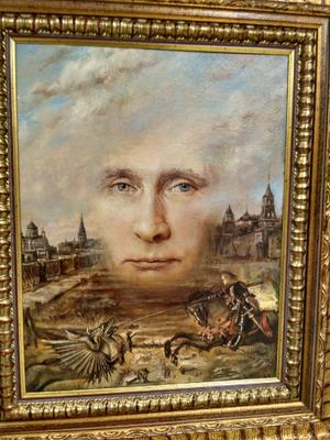 Любая картина — это тайна». Никас Сафронов открыл в Белгороде свою  персональную выставку и подарил губернатору портрет Владимира Путина —  FONAR.TV