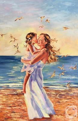 Мгновения счастья» картина Маливани Дианы маслом на холсте — купить на  ArtNow.ru