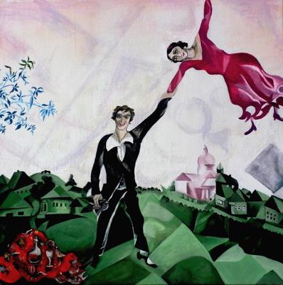 10 шикарных картин Марка Шагала, изучив которые, вы станете более  образованным человеком - KYKY.ORG