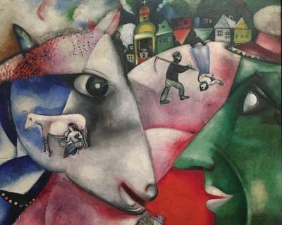 Картины Шагала Купить репродукции картин художника на холсте, Цена от 290  грн в интернет магазине Macrosvit Киев