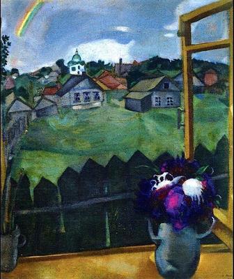Картины:картина с котами \"Прогулка\" ( по мотивам Шагала) в  интернет-магазине Ярмарка Мастеров по цене 8500 ₽ – K0DMSBY | Картины,  Миасс - доставка по России