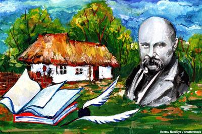 Купить старинный портрет Т.Г. Шевченко, первая половина 20 века в Украине