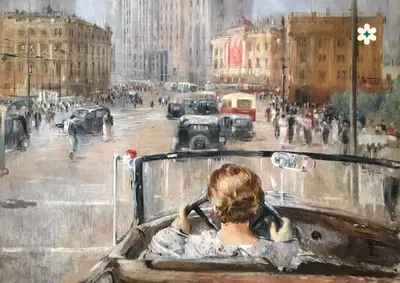 Картина «Цветы в вазе» - Советская живопись купить в Москве | rus-gal.ru