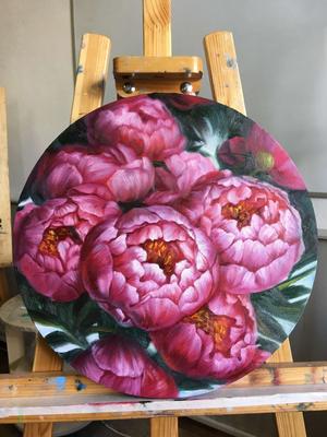 Картины маслом Цветы (Стилизация) | Арт-Холст