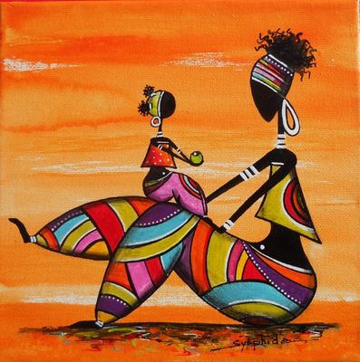 Африканская живопись - 78 фото