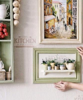 Какую картину повесить на кухне?