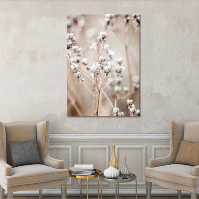 Картина на холсте для интерьера - \"Сухоцветы, сухая трава 70х100\" - купить  по низкой цене в интернет-магазине OZON (795205506)