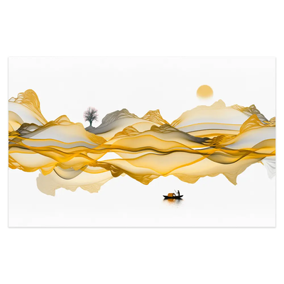 Картина на холсте Японская живопись №2 80x120 см по цене 11990 ₽/шт. купить  в Москве в интернет-магазине Леруа Мерлен