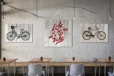 Картины в стиле лофт — купить лофт-рисунки для интерьера кухни, кафе, офиса