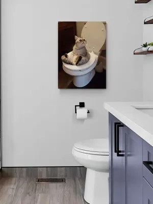 Купить Правила туалета, настенная живопись на холсте, современные забавные  правила ванной комнаты, знак, принты для плакатов, юмористическая картина  для туалета, домашний декор для ванной комнаты | Joom
