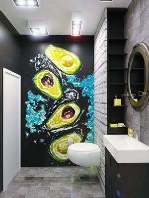 Checkered картина в туалете Стоковое Изображение - изображение  насчитывающей элегантность, роскошь: 27527299