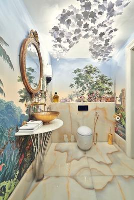 Как украсить стены ванной: рамы, картины, плакаты - archidea.com.ua