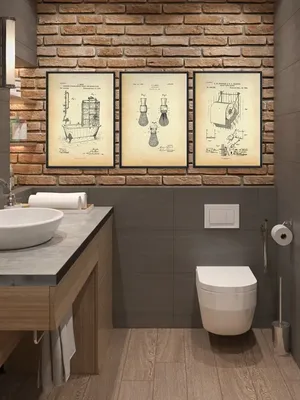Картины в ванной: советы по декору | myDecor