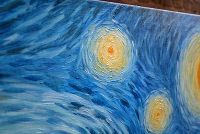 Картина интерьерная на холсте 100х70 см. Репродукция картины Ван Гога -  купить по низкой цене в интернет-магазине OZON (1024718701)